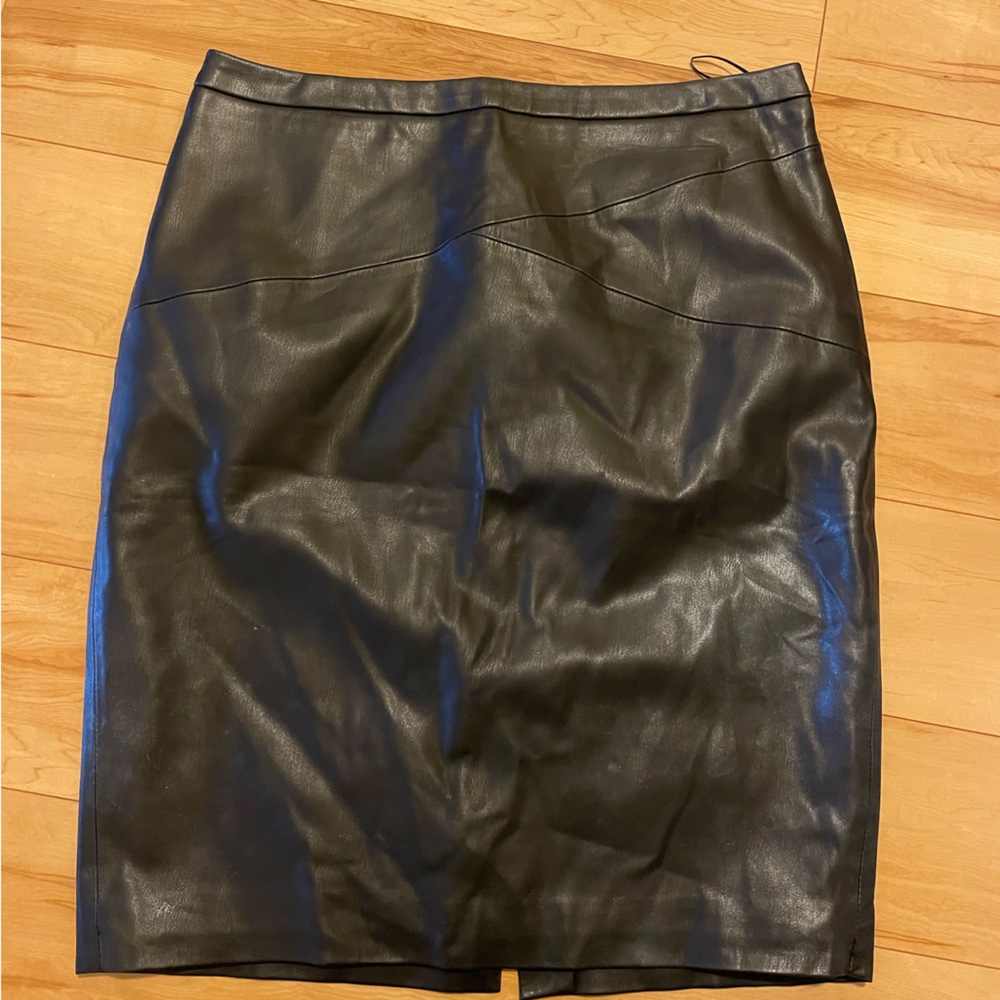 Mango Faux leather Skirt